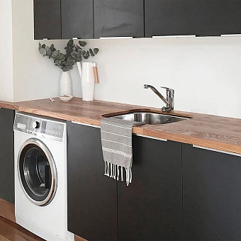 Смеситель для кухни Paini Creta 42CR5611KM поворотный излив хром