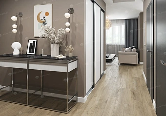 Виниловый ламинат Alpine Floor Дуб Млечный ЕСО 7-13 1524х180х8мм 43 класс 2,2кв.м