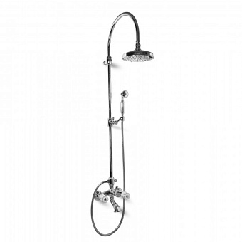 Душевая система Bongio Fleur Noir 12536CR0D хром