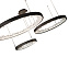 Люстра подвесная KINK Light Рами 07668-80+60+40,19 100Вт 3 лампочек LED