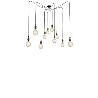 Люстра подвесная Loft It Spider Loft1162A/10 400Вт 10 лампочек E27