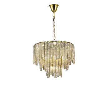 Люстра подвесная Newport 8520 8529+9/C gold 1020Вт 17 лампочек E14