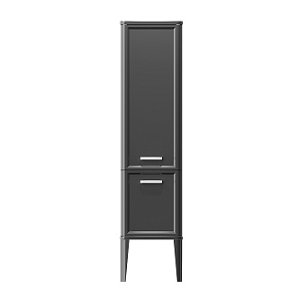 Пенал подвесной KERAMA MARAZZI Pompei PO.N.150.BLK 33х43х180см чёрный глянцевый