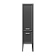 Пенал подвесной KERAMA MARAZZI Pompei PO.N.150.BLK 33х43х180см чёрный глянцевый