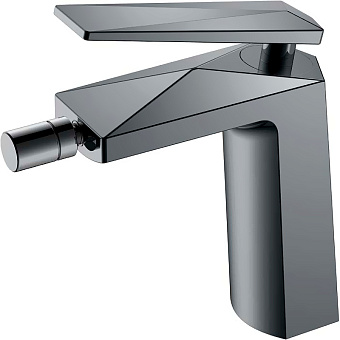 Смеситель для биде Boheme Venturo 376-SGM антрацит глянец