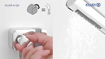 Шланговое подключение KLUDI 6556205-00 хром