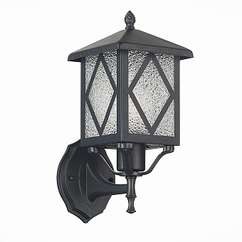 Светильник фасадный ST Luce LORNE SL084.401.01 60Вт IP44 E27 чёрный