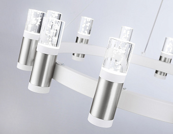 Люстра подвесная Ambrella COMFORT LineTech FL6205 72Вт 12 лампочек LED