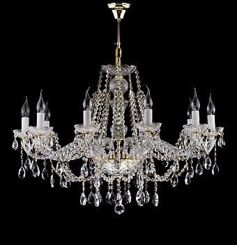 Люстра Maytoni Beatrix DIA019-10-G 60Вт 10 лампочек E14