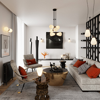 Настольная лампа Odeon Elica 5418/1T 40Вт E14