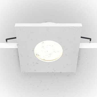 Светильник точечный встраиваемый Maytoni Stark DL083-01-GU10-SQ-W 50Вт GU10