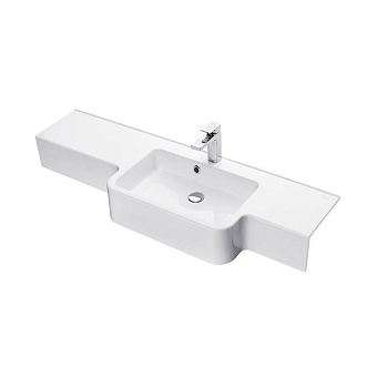 Раковина подвесная Акватон Hotel 1A709931PI01P 129х40,5см