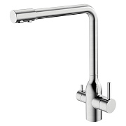 Смеситель для кухни MELANA Stello 610304 поворотный излив сатин