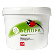 Краска для стен и потолков латексная DERUFA Ecolor Белый основа A 14л