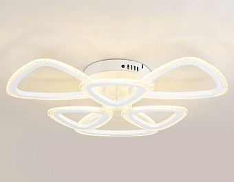 Люстра потолочная Ambrella ACRYLICA Original FA4512 80Вт 6 лампочек LED