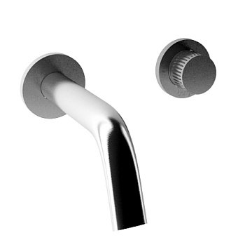 Смеситель для раковины Bongio Time 71539ASEU нержавеющая сталь