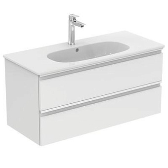 Раковина встраиваемая сверху IDEAL STANDARD TESI T3508V1 102,5х45см
