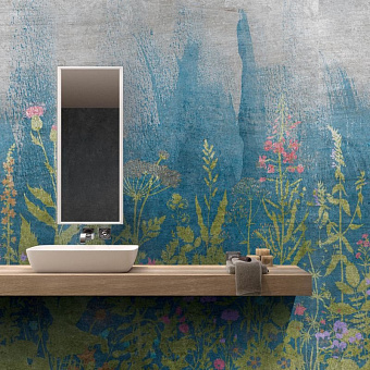 Декор ABK Wide & Style PF60001857 D+ CP BOTANICAL BLUE B 240х120см 11,52кв.м.