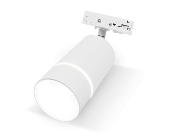 Трековый светильник Ambrella Track System GL5212 12Вт GU10 белый песок для однофазного трека