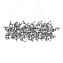 Люстра подвесная Loft It Spark 10101/600 Chrome 320Вт 8 лампочек G9