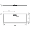 Душевой поддон IDEAL STANDARD ULTRAFLAT NEW T447901 70х170см