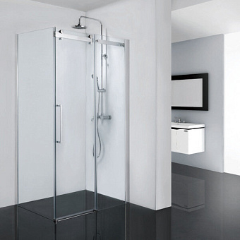 Угловое ограждение SOLE Open О0000033214 190х120см стекло прозрачное