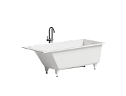 Ванна каменная SALINI CASCATA 104323MRF 169,8х75см встраиваемая