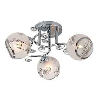Люстра потолочная Eurosvet Delano 30031/3 хром 60Вт 3 лампочек E27