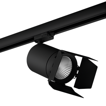 Трековый светильник Lightstar Canno C357497 35Вт LED чёрный для трёхфазного трека