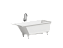 Ванна каменная SALINI CASCATA 104313GRH 169,8х75см встраиваемая