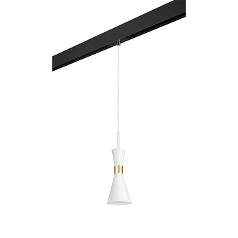 Трековый светильник Lightstar Dumo PRO816016 40Вт E14 белый для однофазного трека