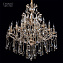 Люстра потолочная Chiaro Одетта 405010316 640Вт 16 лампочек E14