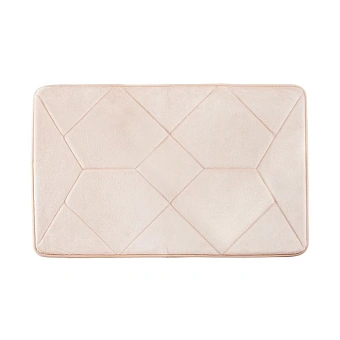 Коврик для ванной IDDIS Basic B23P580i12 50х80см розовый