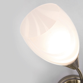 Бра Eurosvet Virginia 30275/1 античная бронза 40Вт E27