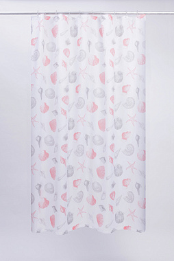 Шторка для ванной IDDIS Promo P16P118i11 180х180см белый