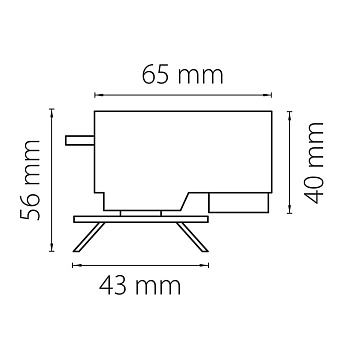 Адаптер для трека Lightstar 592029