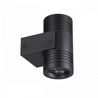 Светильник фасадный Odeon STIMA 6648/12WL 12Вт IP67 LED чёрный