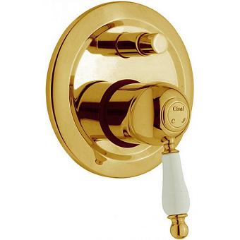 Смеситель для кухни Cisal Arcana Empress EM00153024 высокий излив золото