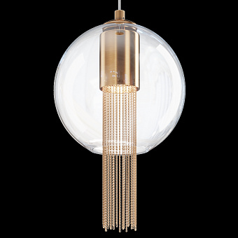 Светильник подвесной Maytoni Flusso P095PL-01BZ 40Вт GU10