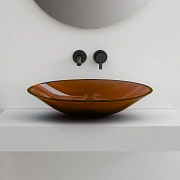Раковина накладная Abber Kristall AT2812Opal 53,5х42,5см
