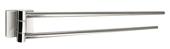 Полотенцедержатель Gedy Fuji FJ23(13) хром 37,8см