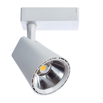 Трековый светильник Arte Lamp AMICO A1820PL-1WH 20Вт LED белый для однофазного трека
