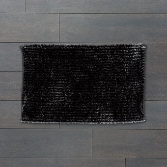 Коврик для ванной IDDIS Basic B10M580i12 50х80см чёрный