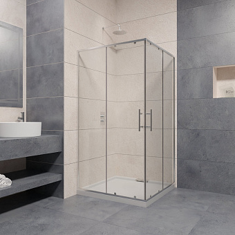 Угловое ограждение RGW Passage 02083188-11 PA-31 190х80см стекло прозрачное