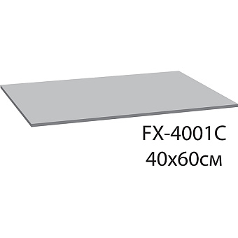 Коврик для ванной FIXSEN Soft FX-4001C 60х40см синий