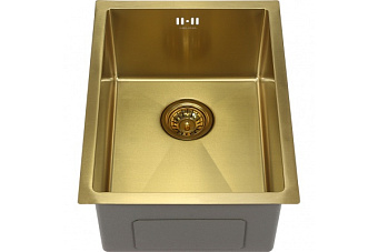 Мойка кухонная MELANA ProfLine D5138HG 51х38см золото