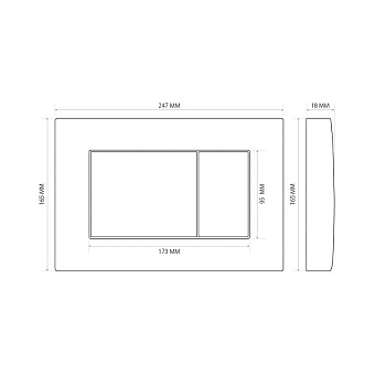 Инсталляция для подвесного унитаза BERGES АТОМ 040331