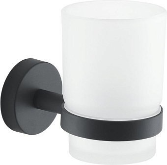 Стакан в ванную Gedy Eros 2310(14) чёрный матовый