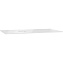 Столешница VITRA Origin 65713 Стекло 48х90,5см белый