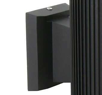 Светильник архитектурный Favourite Pola 2857-1W 60Вт IP54 E27 чёрный